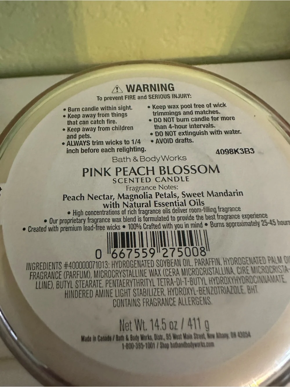 Bath & Body Works both brand